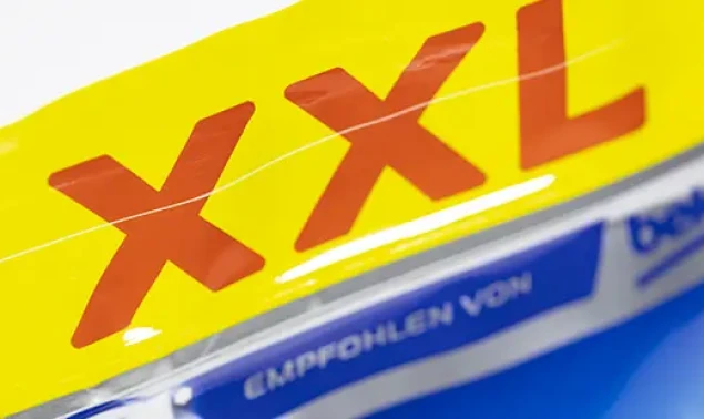 Beutel mit Laser Ritzung 