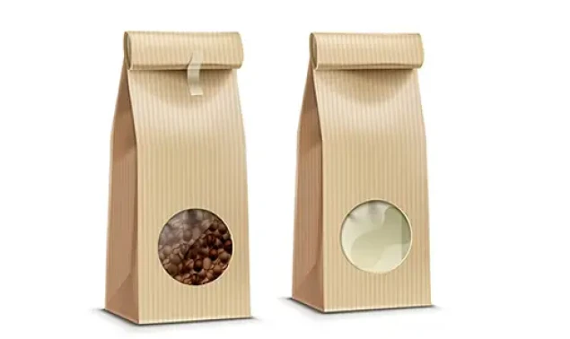 Sichtfenster Beutelverpackung 